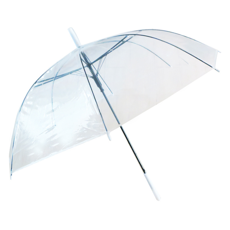 Travel clear promotional umbrella bullet proof umbrella poe pvc wedding umbrella