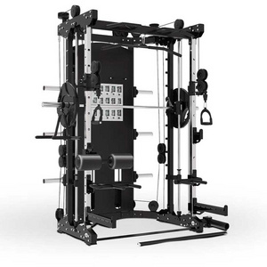 Best Price Home Sports Gym equipment Squat Jemy Smith Multi-Functional Smith Trainer Machine