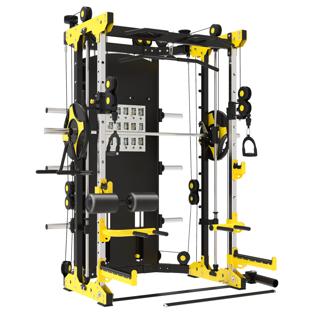 Best Price Home Sports Gym equipment Squat Jemy Smith Multi-Functional Smith Trainer Machine