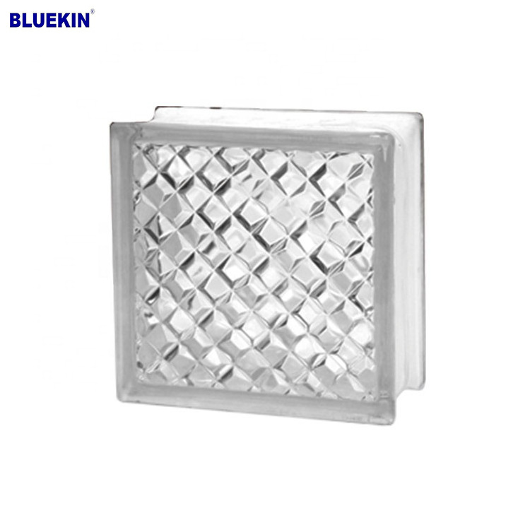 190mm*190mm*80 clear glass block /glass bricks