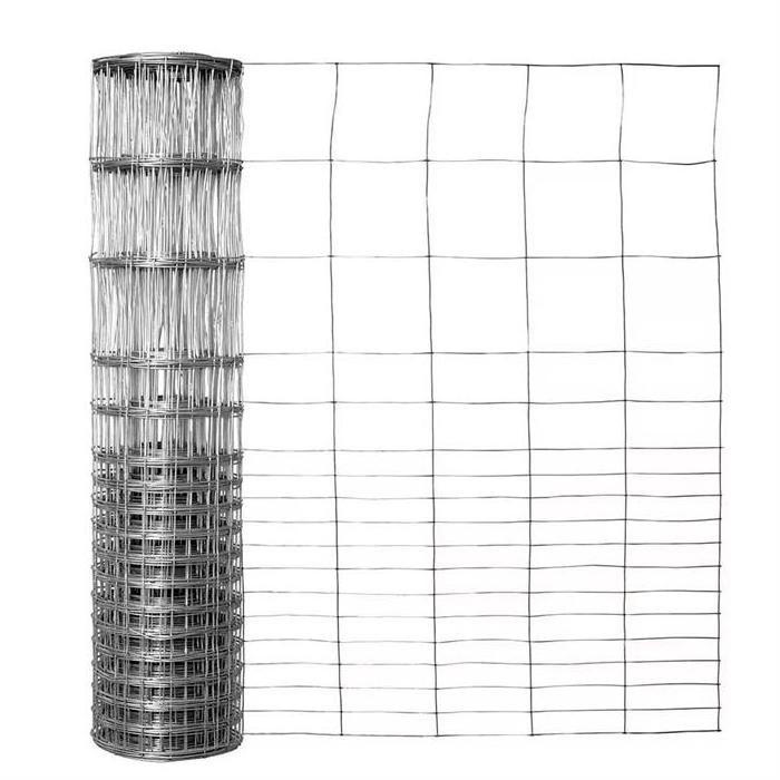 2.2mm 2.5mm 2.7mm heavy duty fixed knot woven wire galvanized sheep farm field fence