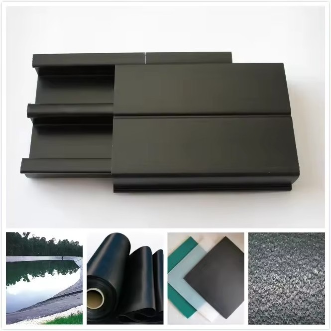 Price 0.5mm 1mm 1.5mm 2mm hdpe geo membrane geomembrane dam fish farm tank pond liner