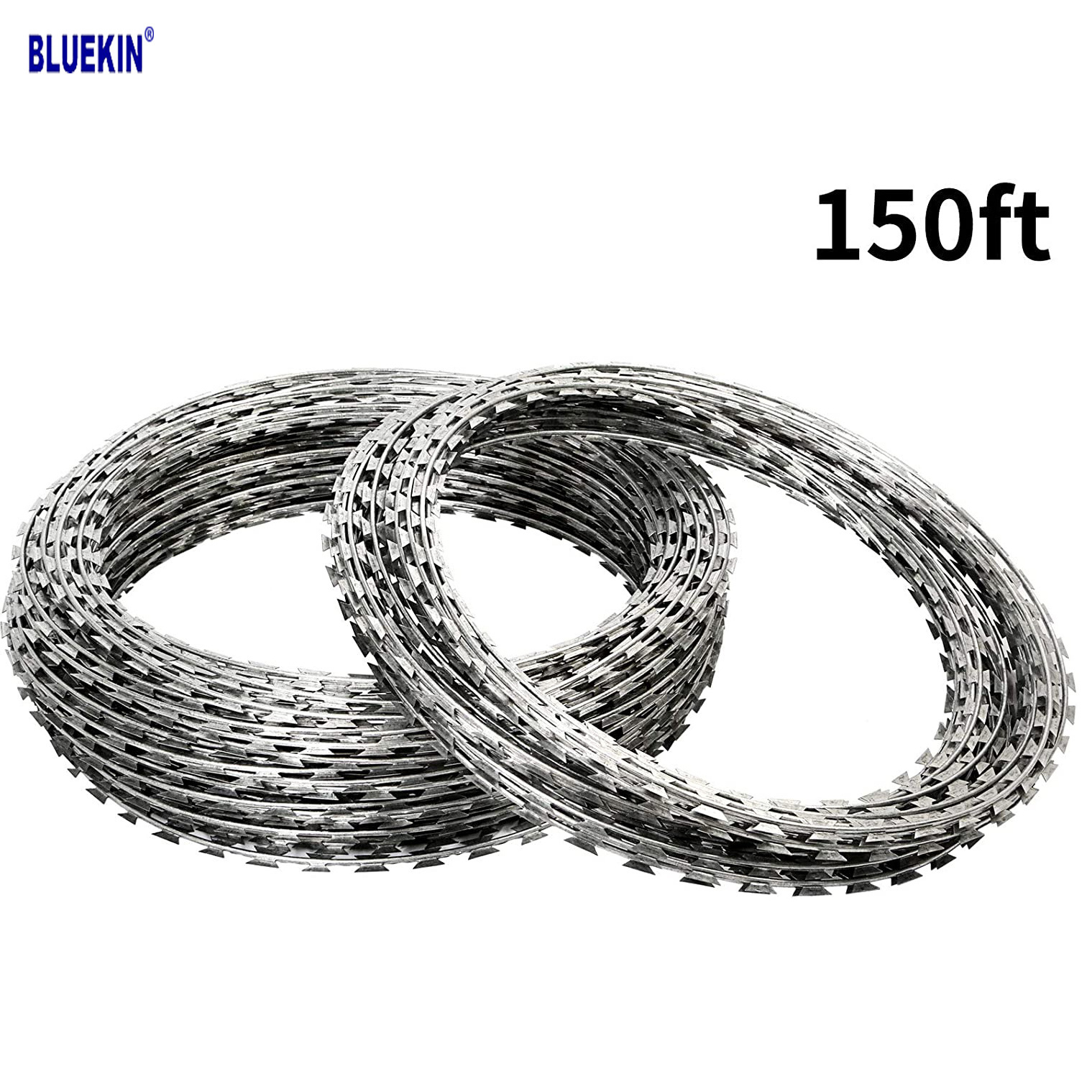 Razor blade wire mesh roll / security razor blade fence for house / BTO-22 razor barbed wire mesh