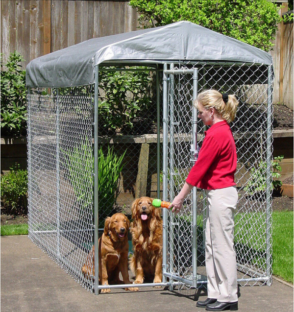 Outdoor Large Portable Galvanized Heavy-duty Pet Cages Dog Kennel