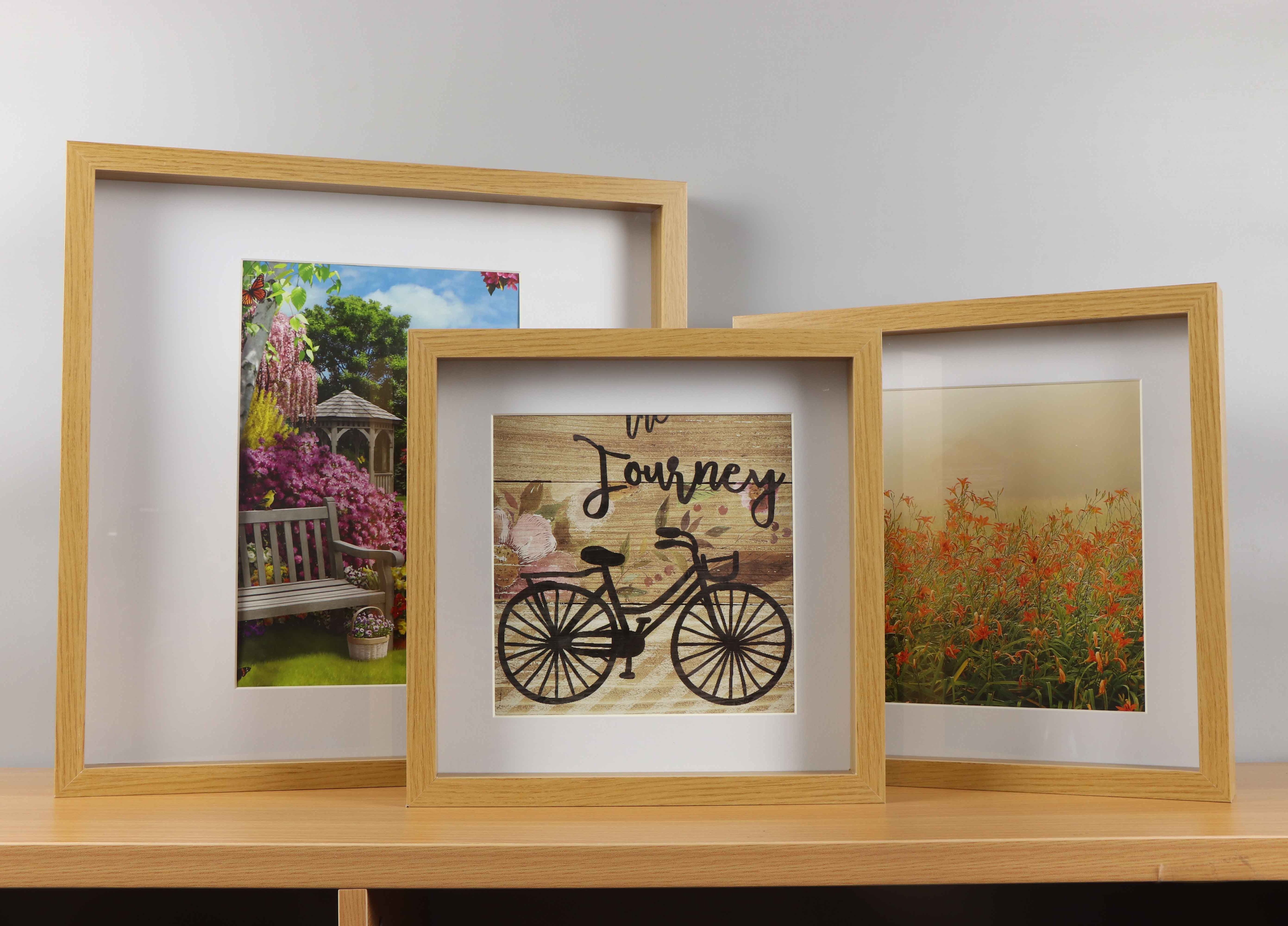 Shadow box picture frame, Deep frame box, 11x11