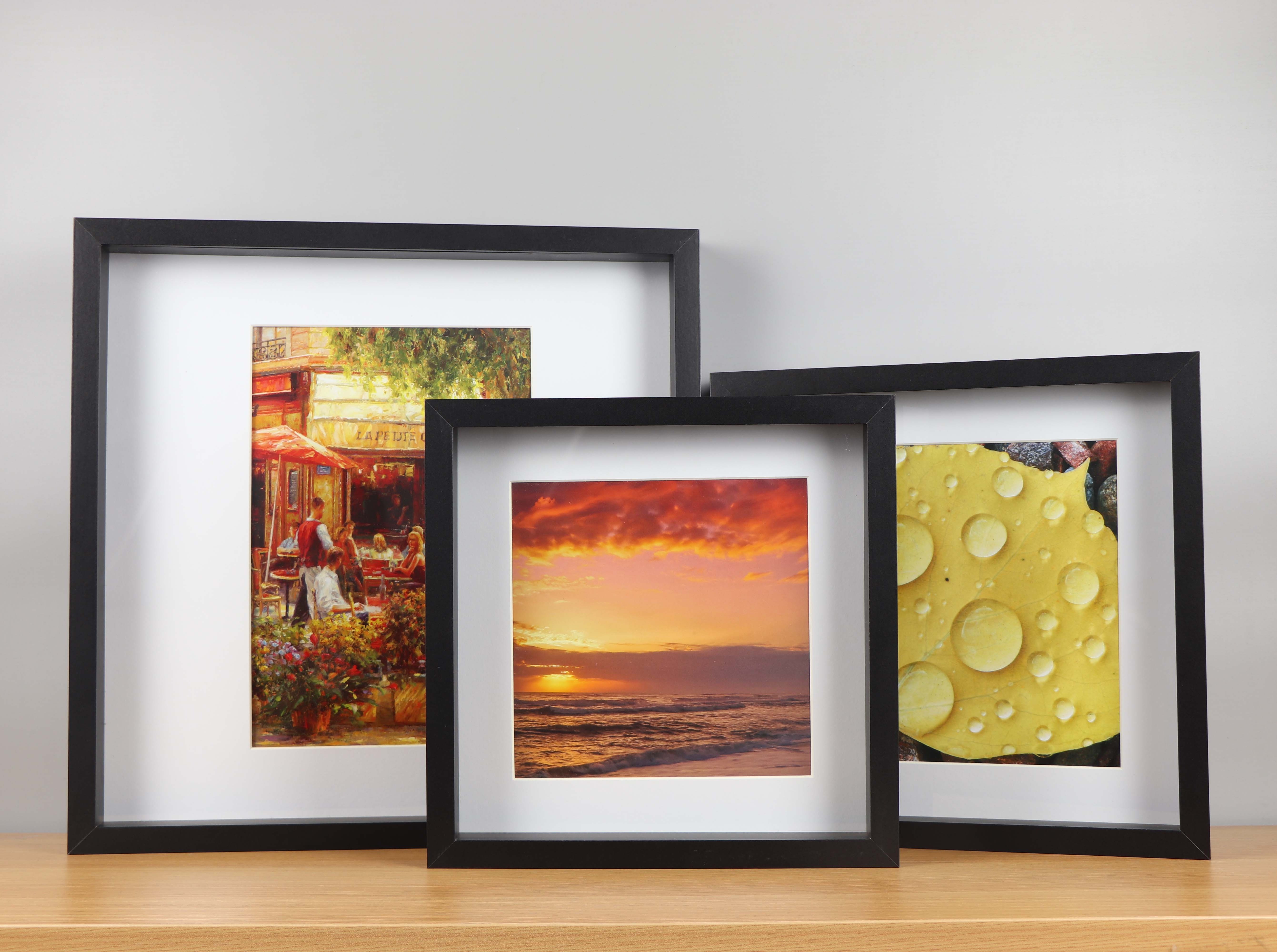 Shadow box picture frame, Deep frame box, 11x11