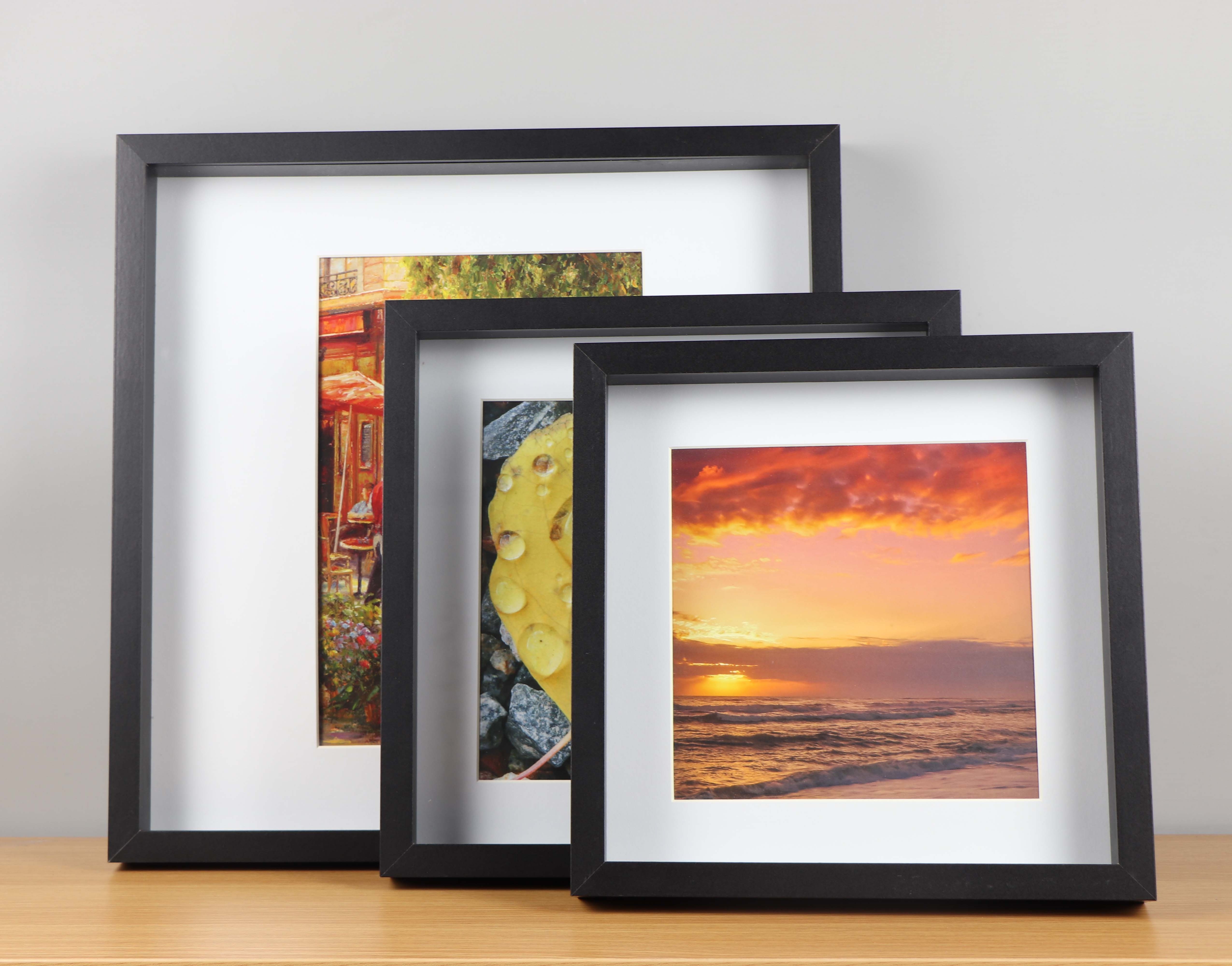 Shadow box picture frame, Deep frame box, 11x11