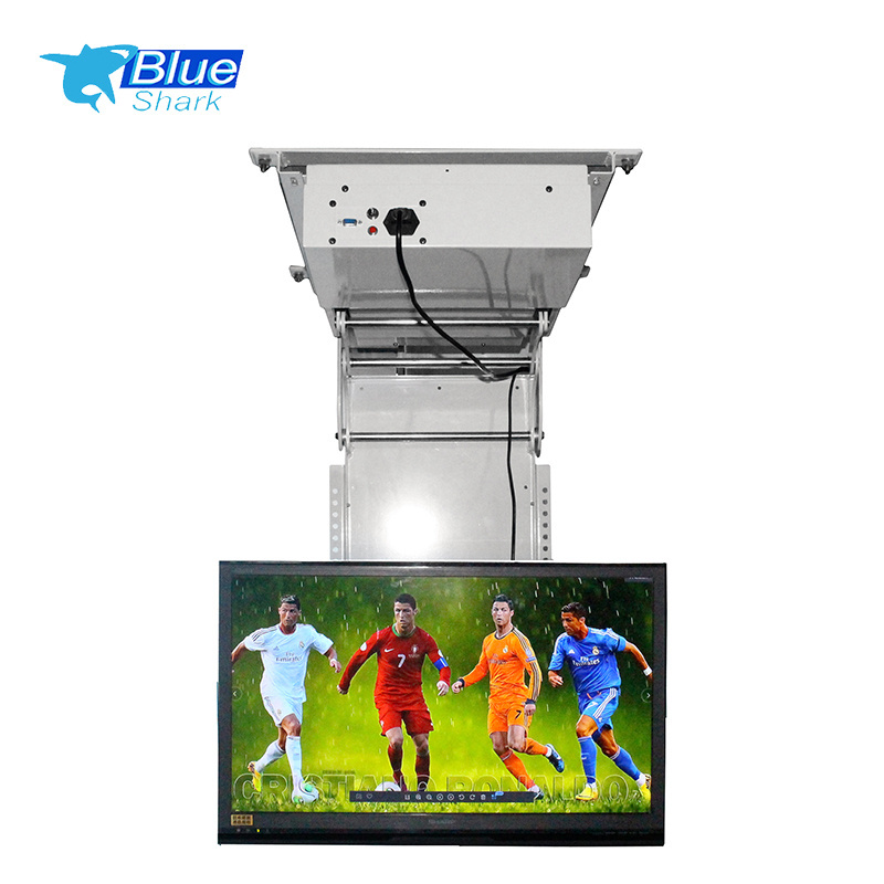 Smart TV Lift Retractable TV stand For 32-65inch Screen hidden motorized TV lift For Restaurant