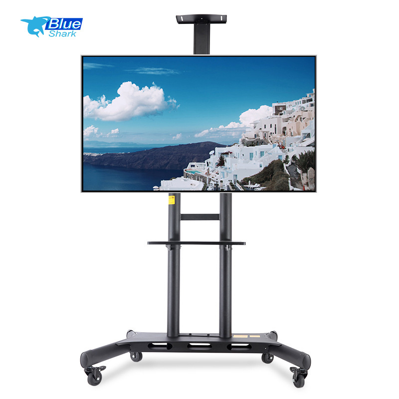 Conference System Interactive Smart Whiteboard TV Mobile Stand Cart Customizable 55-85 inch LED Interactive Whiteboard