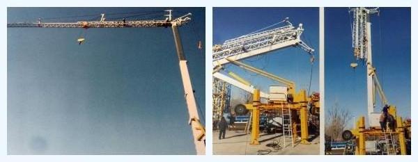 Fast/Self erection Tower Crane With Good Price and High Configuration