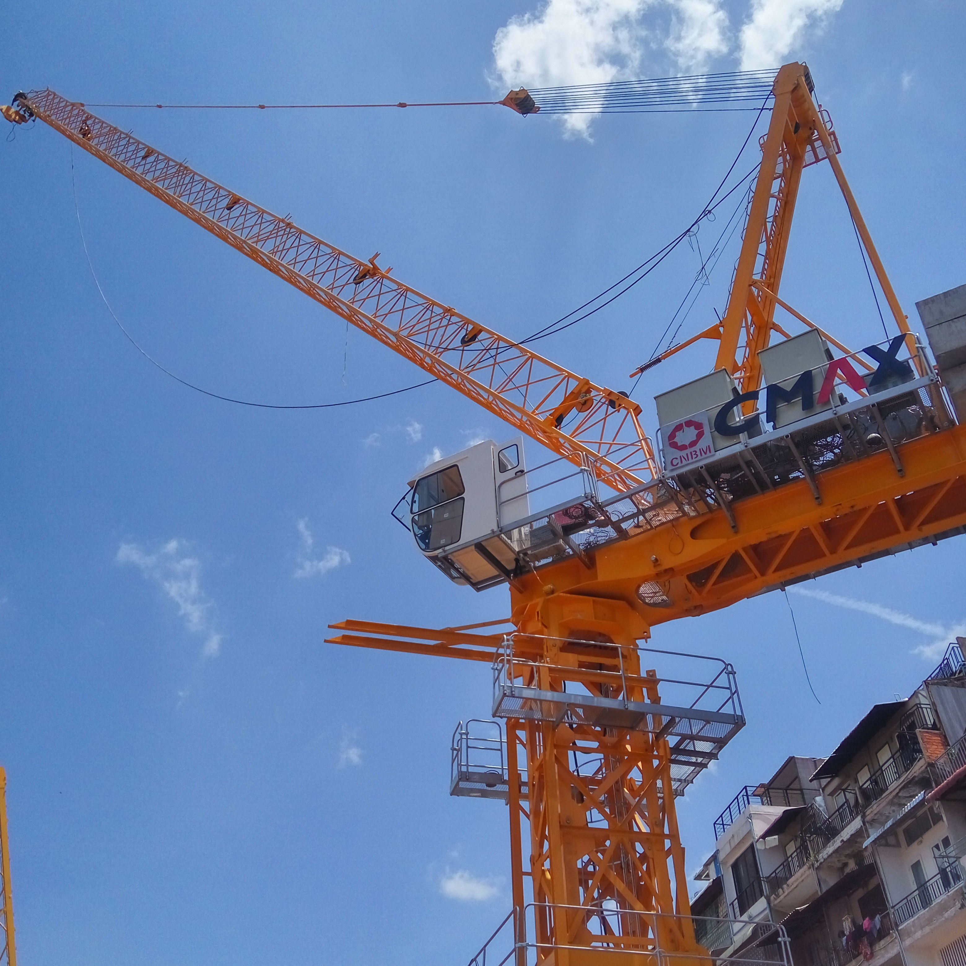 TCD4522 Luffing Tower Crane With Good Price and High Configuration