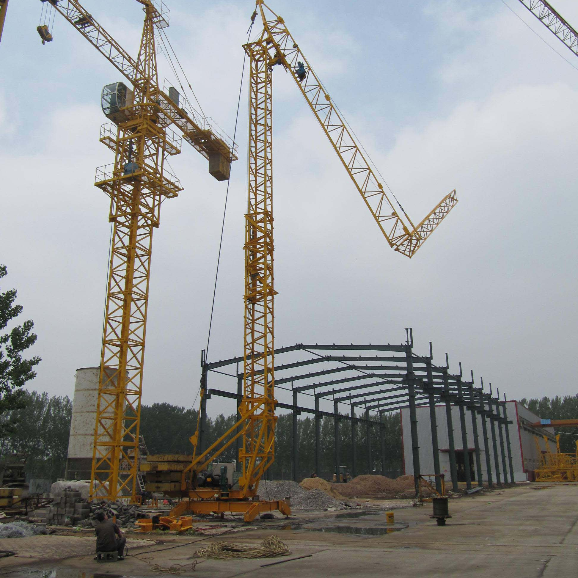 Fast/Self erection Tower Crane With Good Price and High Configuration