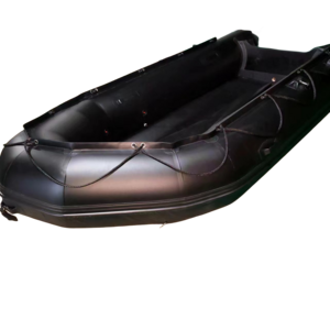 SurgeGo Alu Floor black Inflatable Boat Resce Boat Rowing SA400