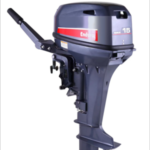 Top quality  manual type 2 Stroke 15HP 6B4 E15DML side gear boat engine outboard motor