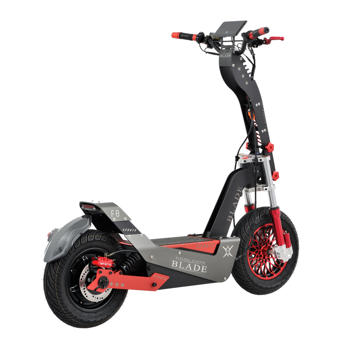 2024 New Powerful 4000W Foldable Two Wheel Fat Tire Off-road E-scooter For adults