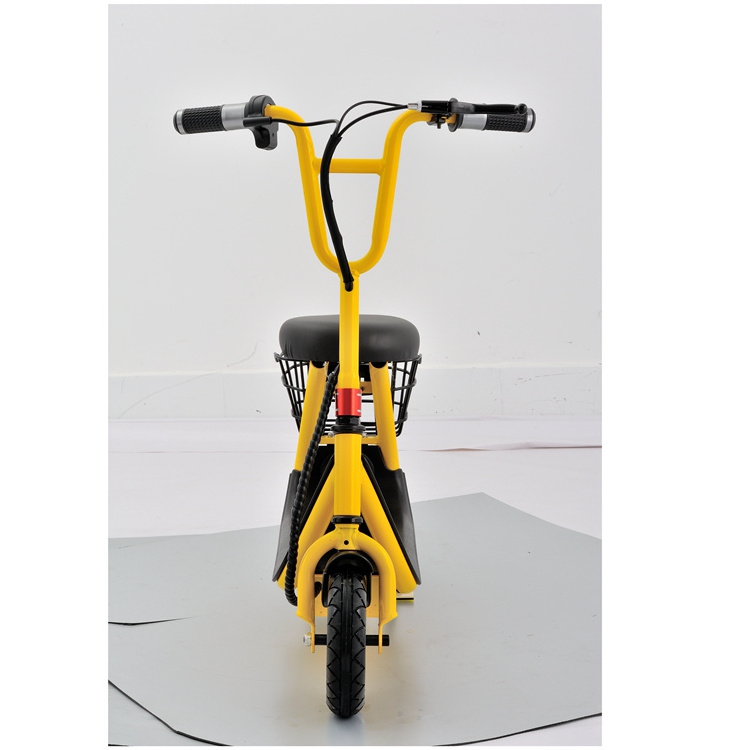 Electric Scooter 24V 4AH Electric Motorcycle With pedals Disc Brake Electric Bicycle for Sale