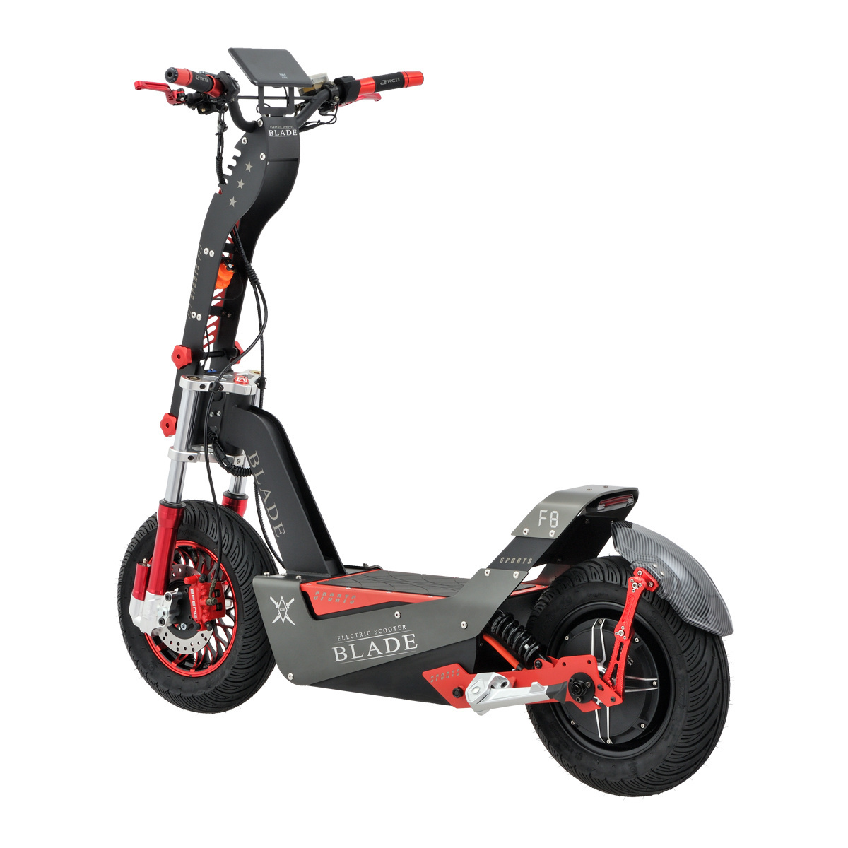 2024 New Powerful 4000W Foldable Two Wheel Fat Tire Off-road E-scooter For adults