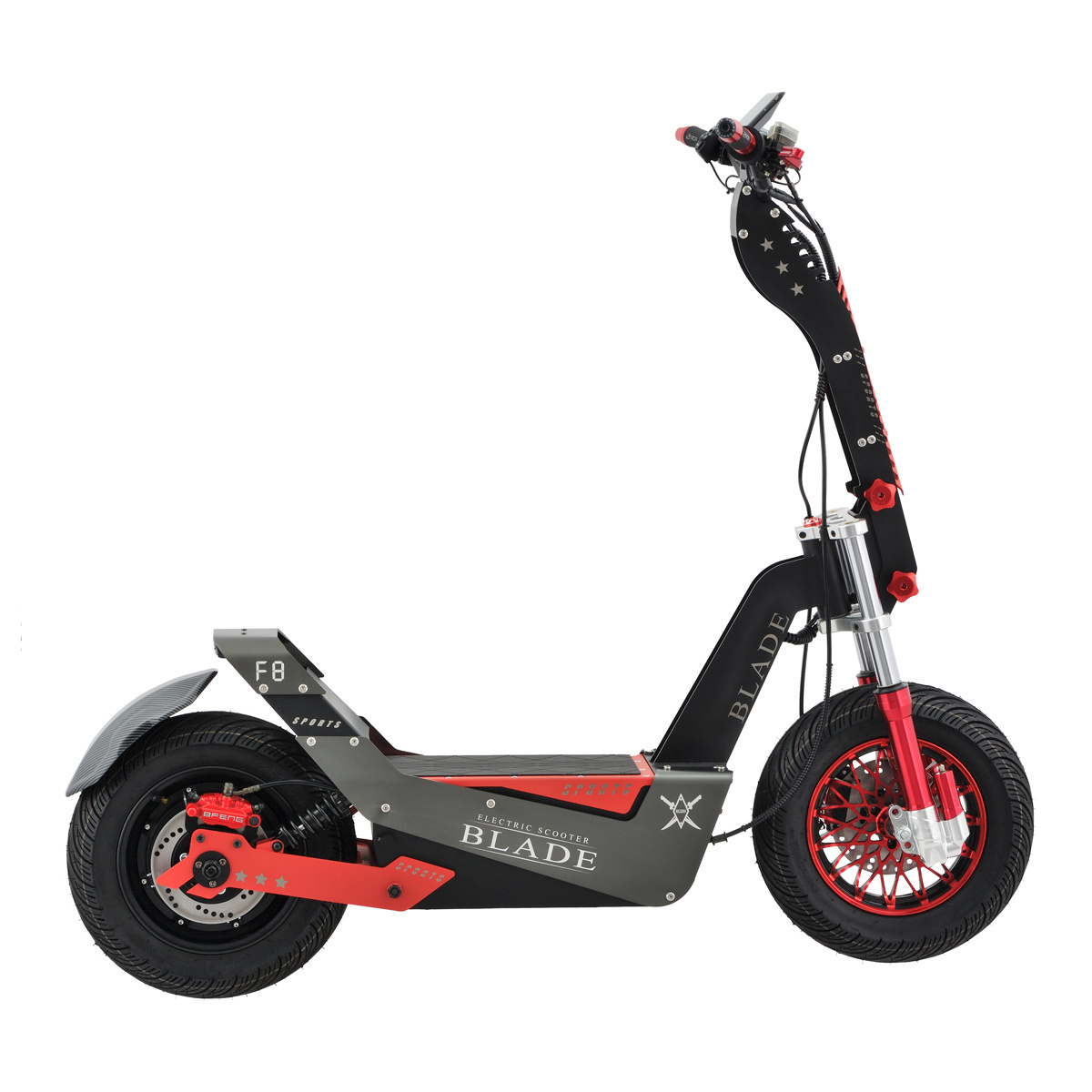 Long Range 100km Powerful 4000W Motor Top Speed 100km/h escooter Dual Hydraulic Motorcycle Brake Electric Scooter