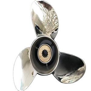 3 Blade Stainless Steel Motorboat Jet Ski Marine Propeller