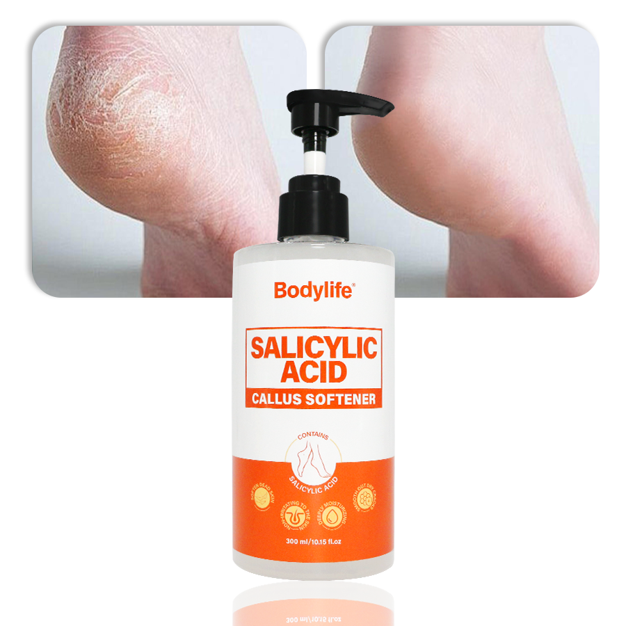 Private Label Exfoliating Calluses Foot Baby Soft Feet Skin Care Peeling salicylic Smooth Relaxing Foot Peel callus removing gel