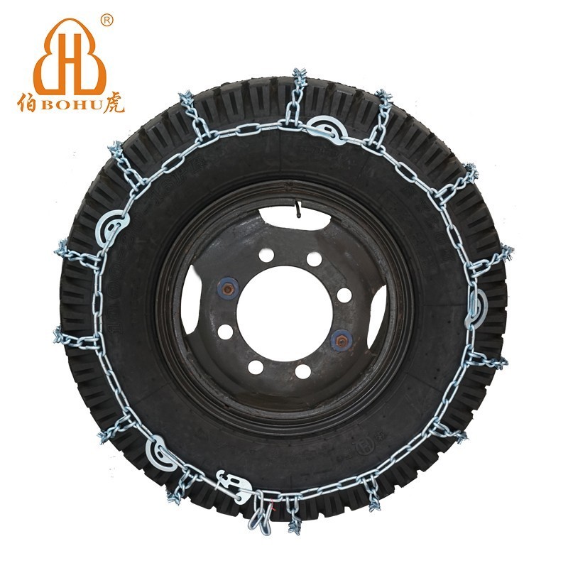 BOHU Tuv Gs Alloy Steel Tire Protection Snow Chain Car Truck 4wd Suv Tire Chain Adjustable Emergency Tractor Tire Snow Chain