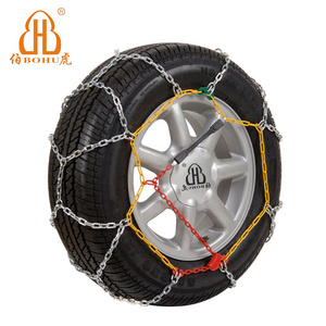 BOHU Manufacture Traction Auto Snow Tyre Chains Truck Cars suv 4wd Snow Chains Factory Direct Sale High Quality