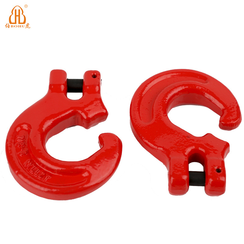 BOHU chain manufacturer accessories chain parts for transport lifting chain accessories clevis grab hooks