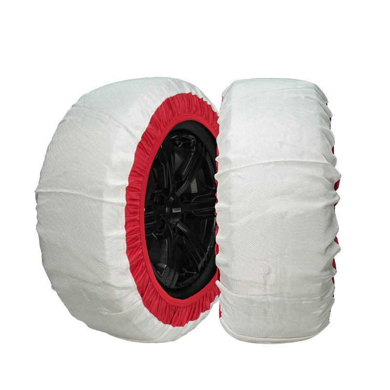 BOHU Hot Selling High Quality Fabric Textile Snow Chain 2 Pack Tyre Covers Snow Socks Wheel Anti Slip