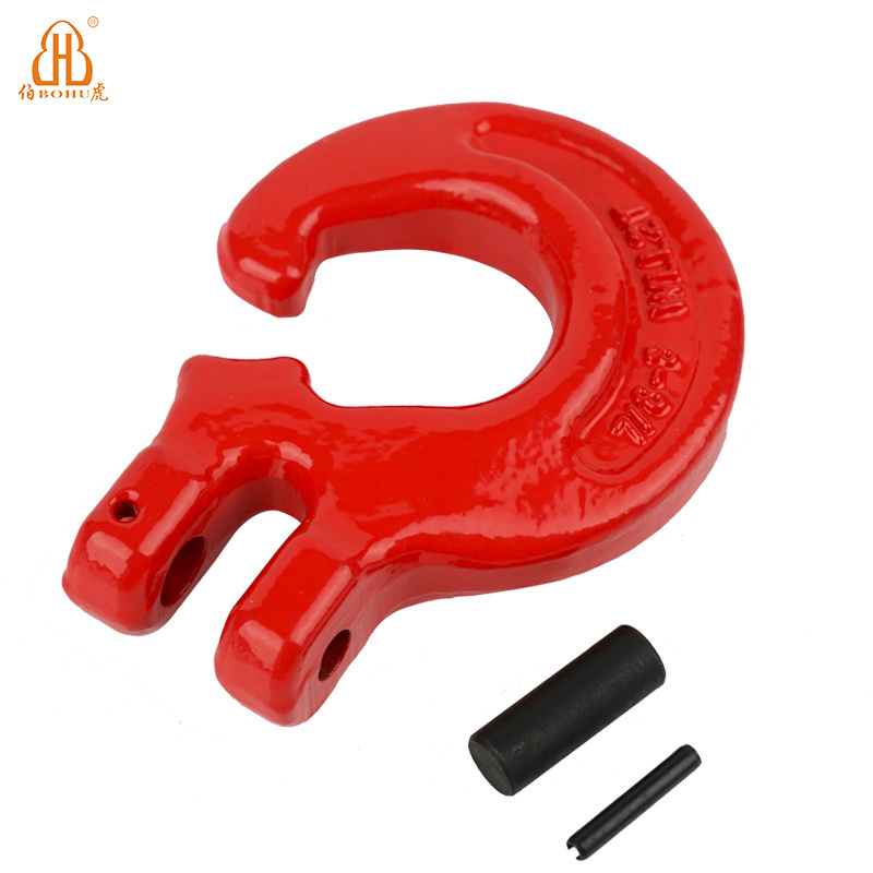 BOHU chain manufacturer accessories chain parts for transport lifting chain accessories clevis grab hooks