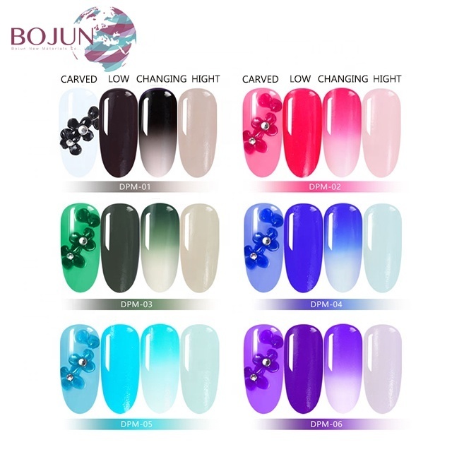 Free Sample Best Selling Magic Effect Acrylic chrome mood change dipping Mirror Nail Powder for nail art dipping powder