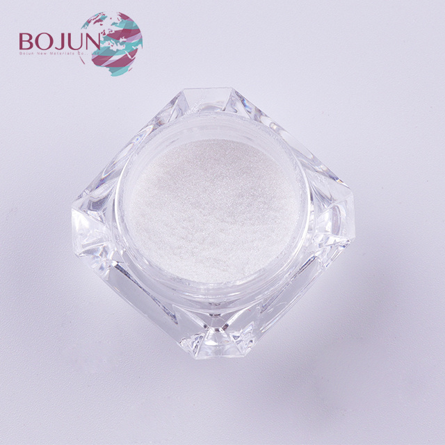 White Pearl Glitter Powder Shining Glitter Diamond White Nail Chrome Dust Nail Art Decoration