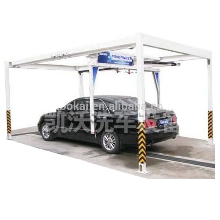 Lave-auto Automatique New Style Touchless Car Wash Machine Mesin Cuci Mobil Fully Automatic Mobile Car Wash Equipment