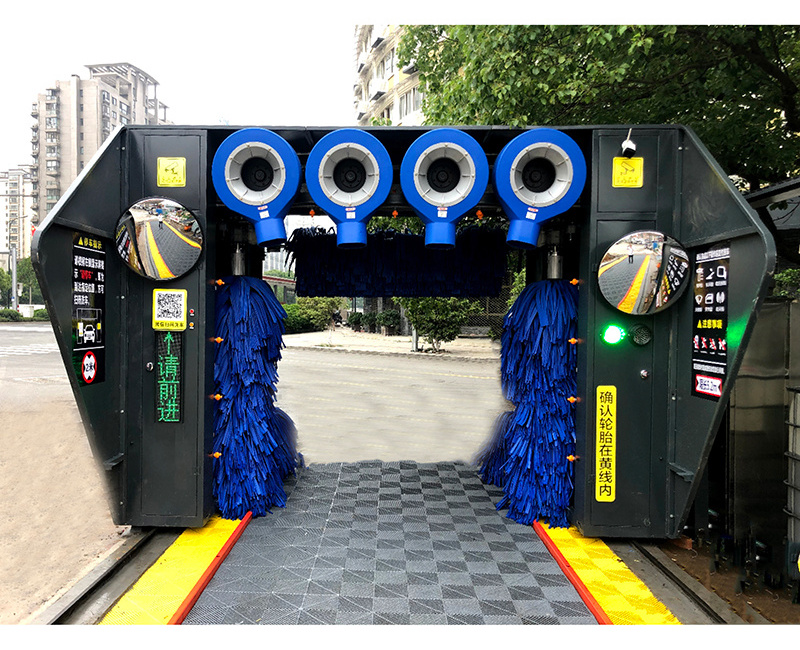 Roll-over Car Wash Machine With World Famous Brand Components Automatic Network Monitoring Does Not Need Manual Repair