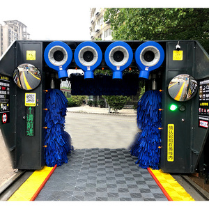 Roll-over Car Wash Machine With World Famous Brand Components Automatic Network Monitoring Does Not Need Manual Repair