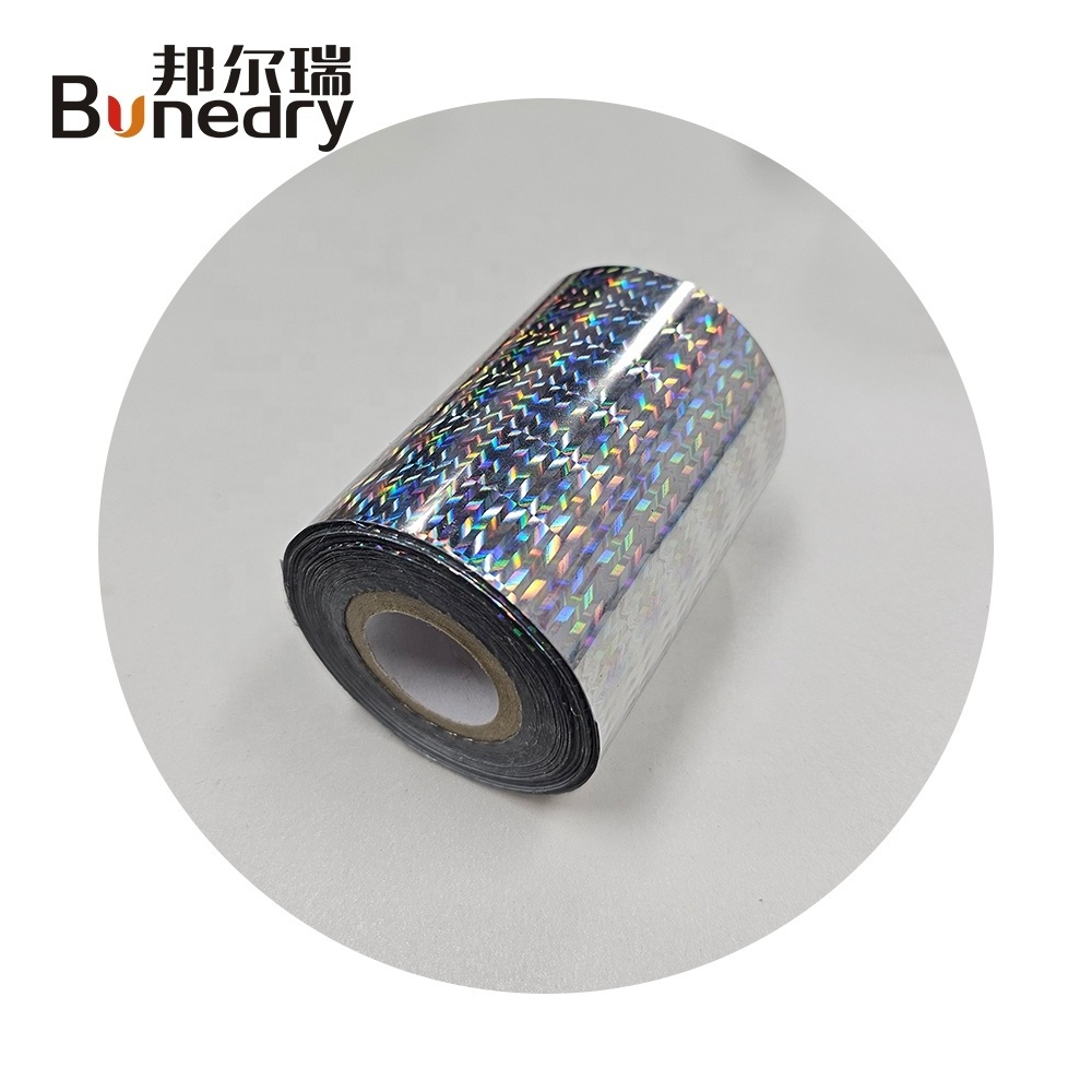 Hot Stamping Foil 713 made-in-China Silver Gilding Bait 8cm*120m Roll Pattern for Cloth, Shoes, Luggage, Book Cover, Stereo