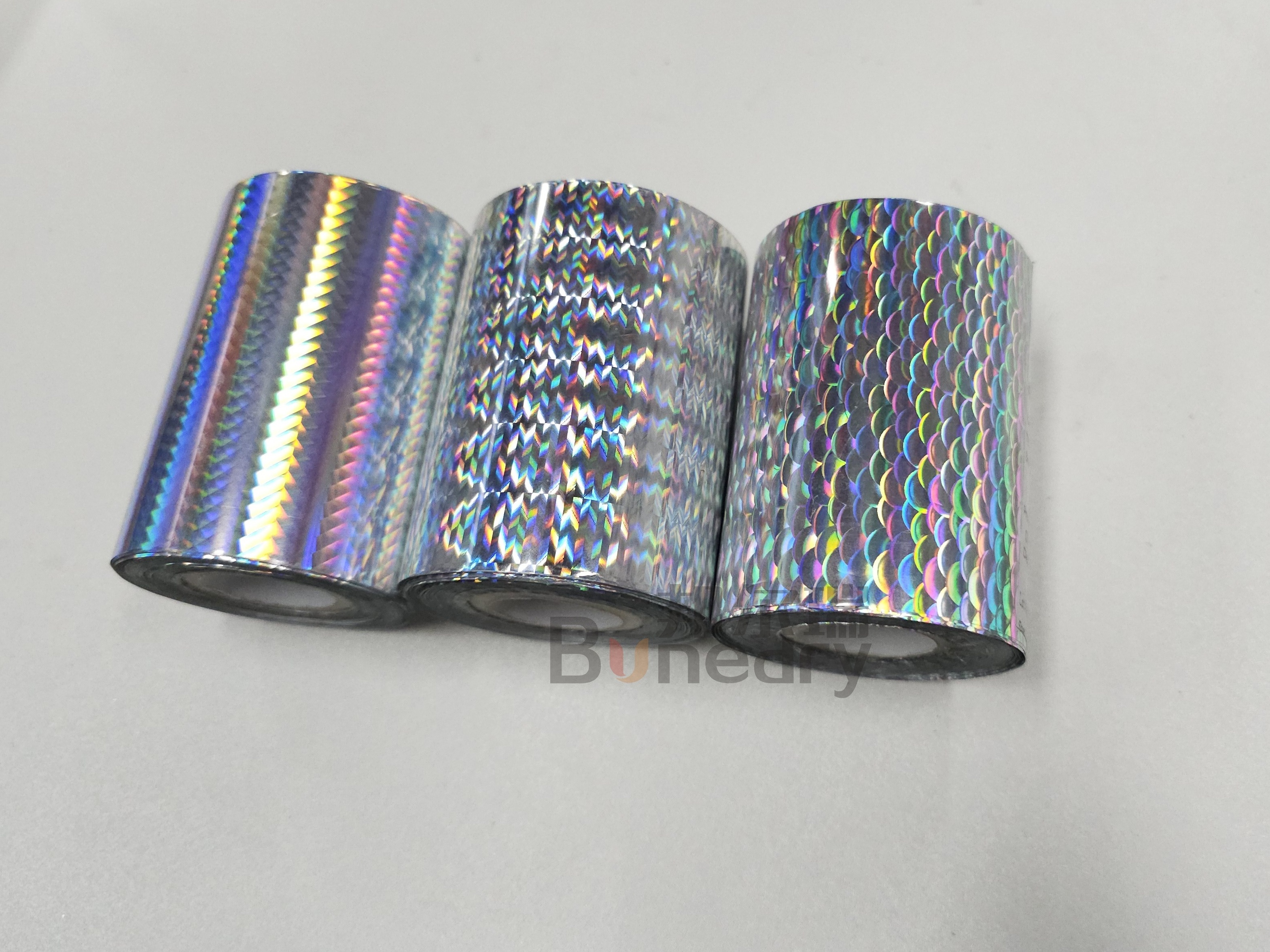 Hot Stamping Foil 713 made-in-China Silver Gilding Bait 8cm*120m Roll Pattern for Cloth, Shoes, Luggage, Book Cover, Stereo