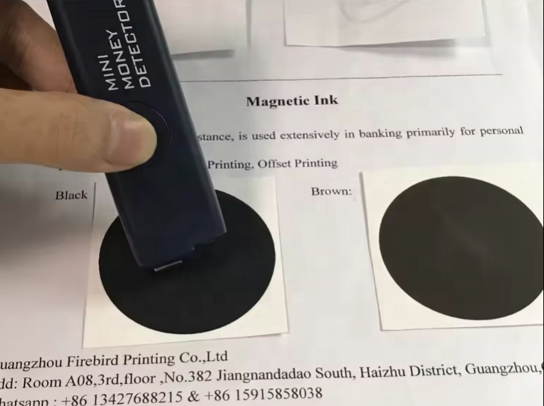 High Gloss Magnetic  Security Ink for Screen Printing Environment Friendly