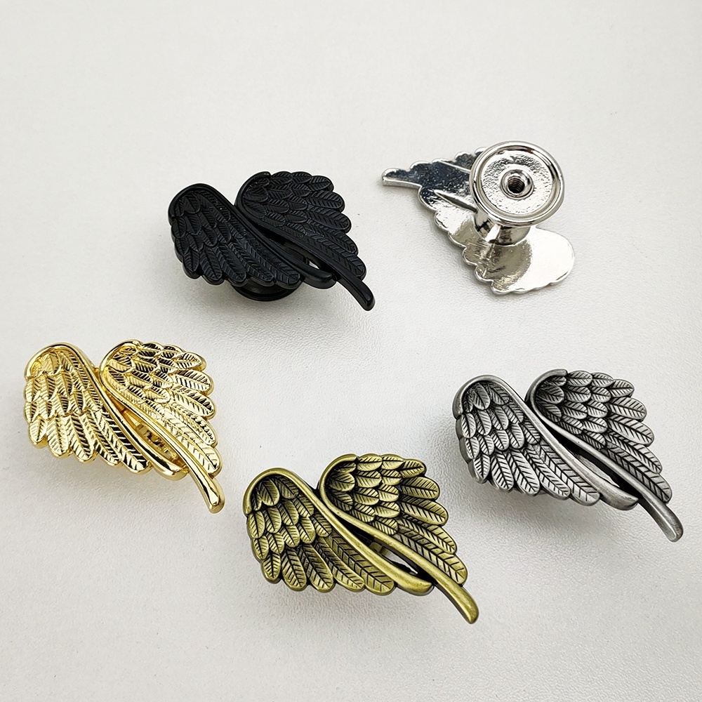 Angle wings cabinet knobs unique drawer handle