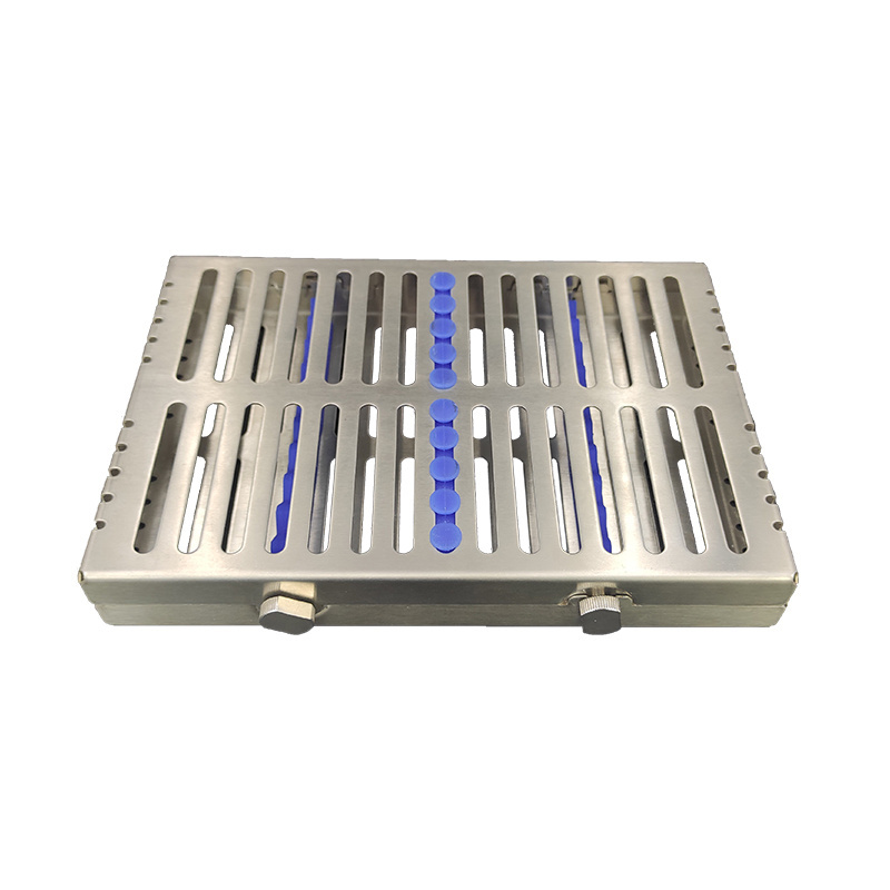 Dental Instrument Sterilization Box Dental Cassette Disinfection Rack Tray Boxes Stainless steel