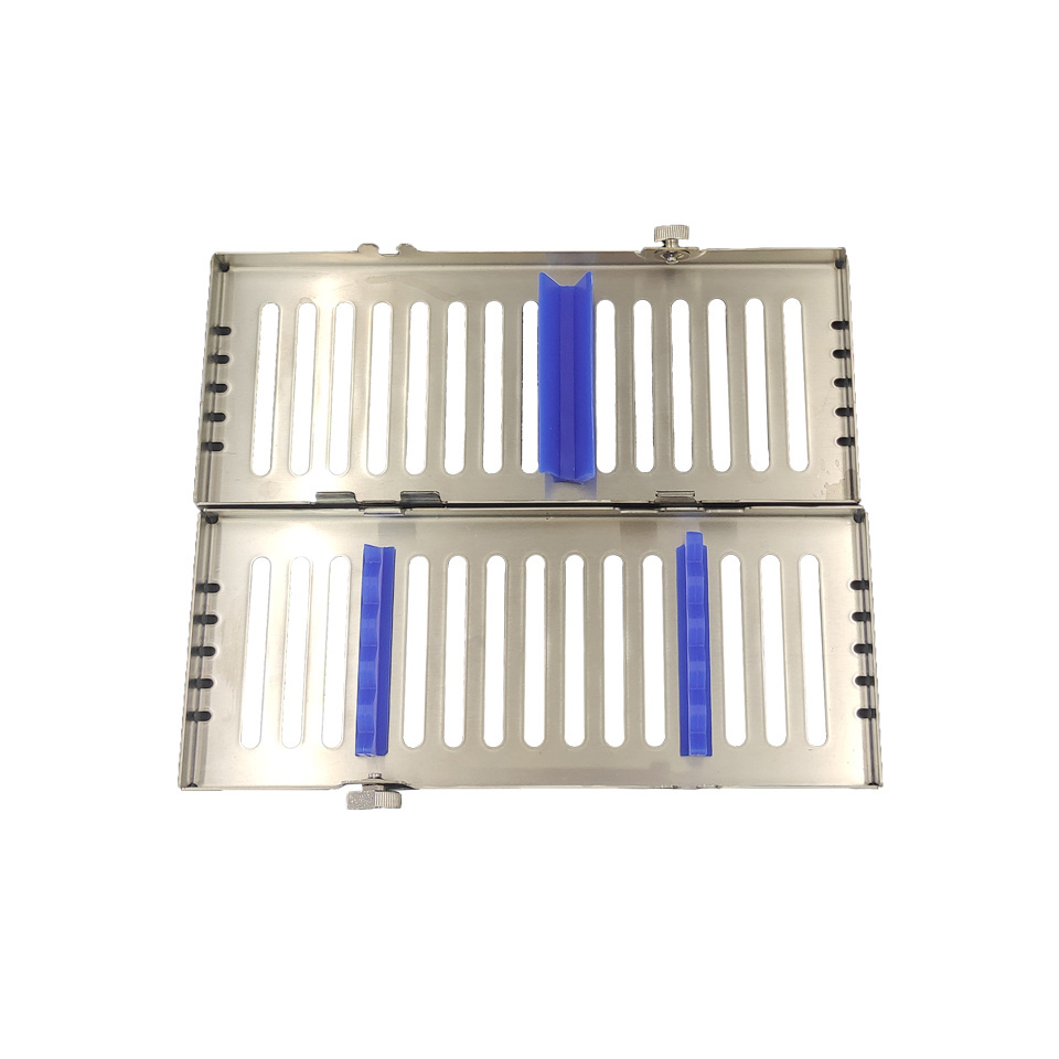 Dental Instrument Sterilization Box Dental Cassette Disinfection Rack Tray Boxes Stainless steel