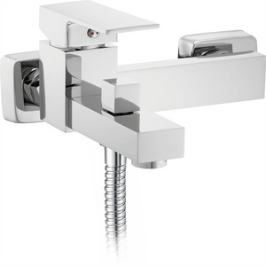 Z8263-3 new style high  quality wall mounted bathtub faucet  bathroom bathroom square faucet