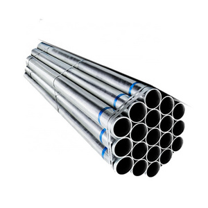 Steel Pipe Manufacturer Wholesale Erw Steel Tube Galvanized Steel Round Welded Pipe