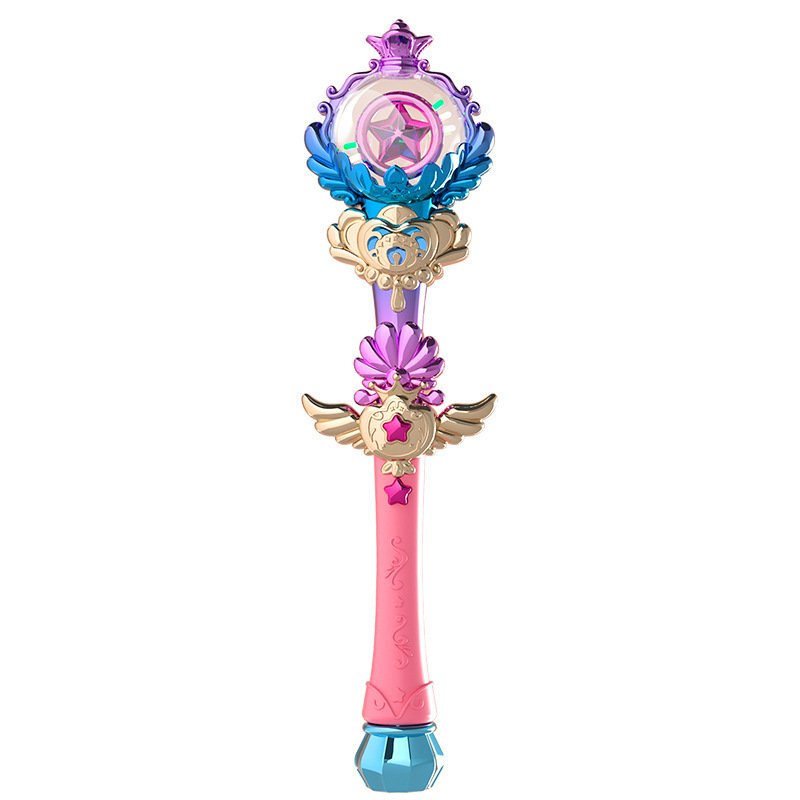 Magical DoReMi Music Flash Rotating Magic Wand Little Magic Fairy Princess Fairy Stick Sailor Moon Glowing Toy