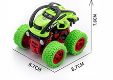 Toy car Truck Inertia Big Wheel Truck 360 Degree Flipping Car Inertia Friction Power SUV Diecast Outdoor Model Gift For Kids