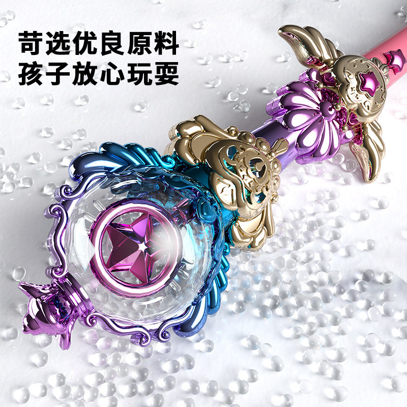 Magical DoReMi Music Flash Rotating Magic Wand Little Magic Fairy Princess Fairy Stick Sailor Moon Glowing Toy