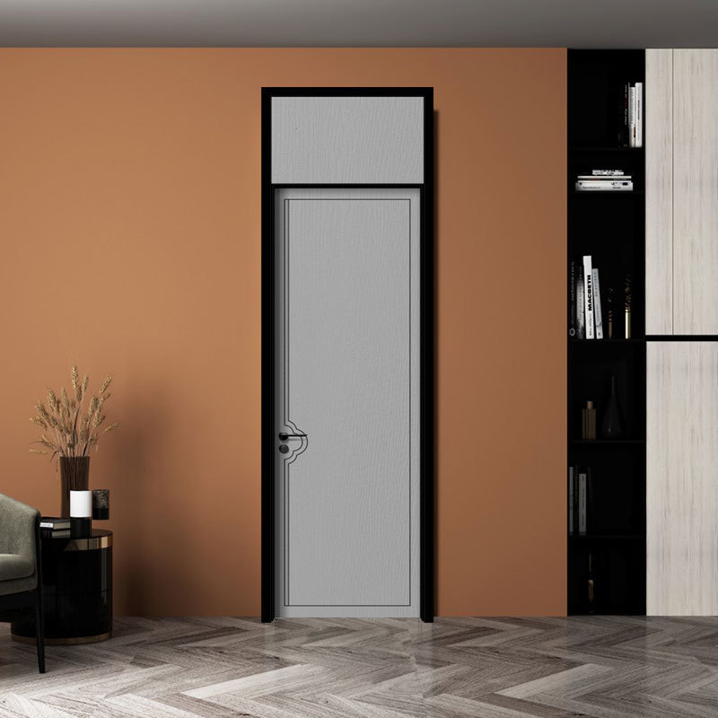 Cheap Price Customized Flat Wood Texture Interior Bedroom Flush Door Wpc Door To Saudi Arabia