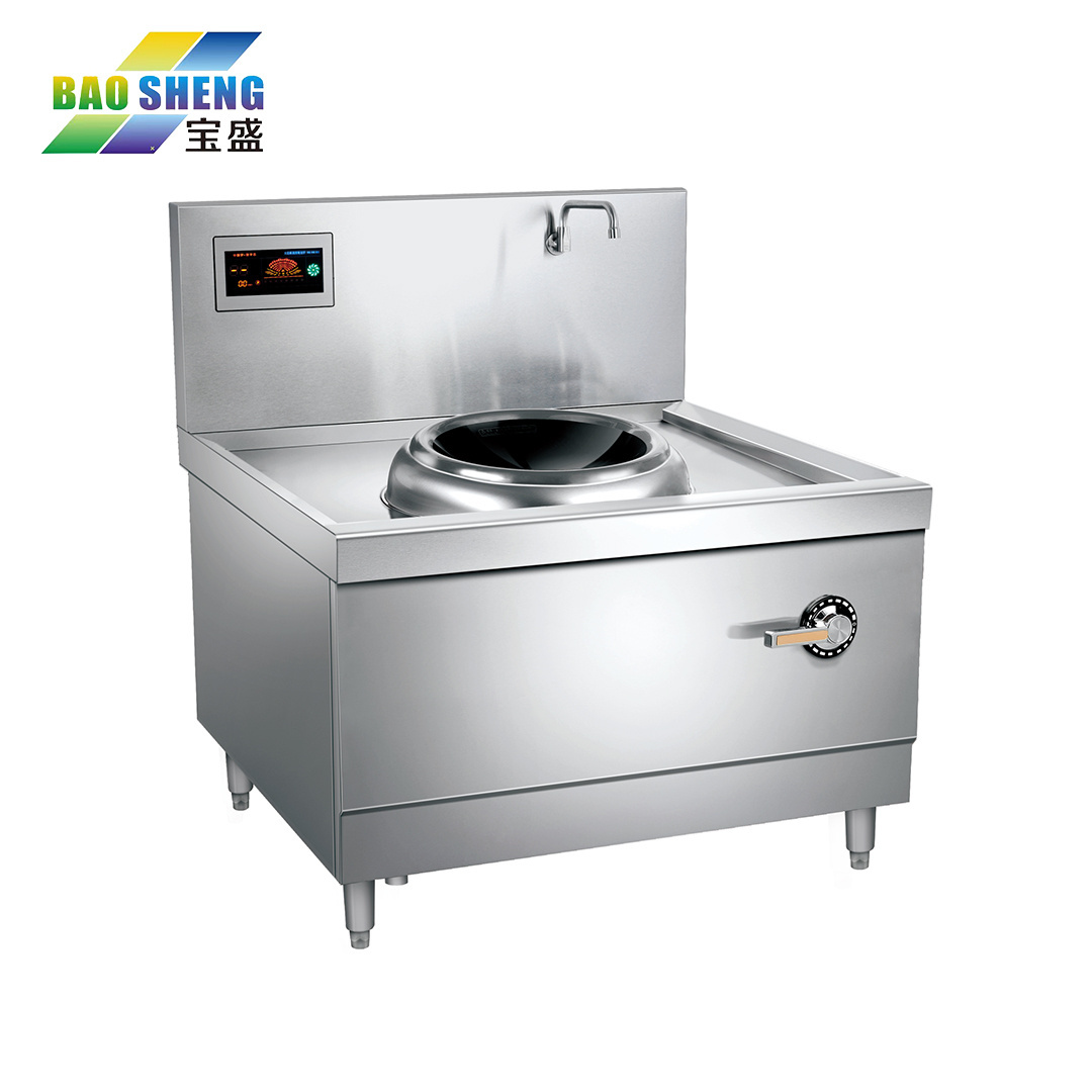 Commercial Induction Cooker 20kW High-Power Battery Cooker for Hotel School Canteen Single-Head Induction Cooker