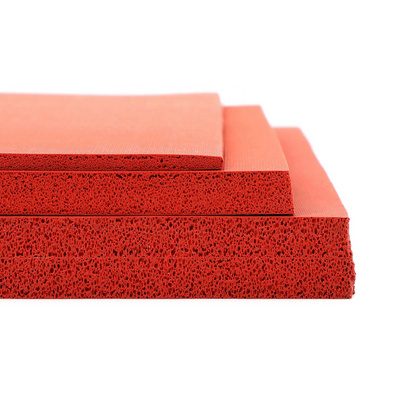 Open Cell Silicone Sponge / Rubber Foam Sheet