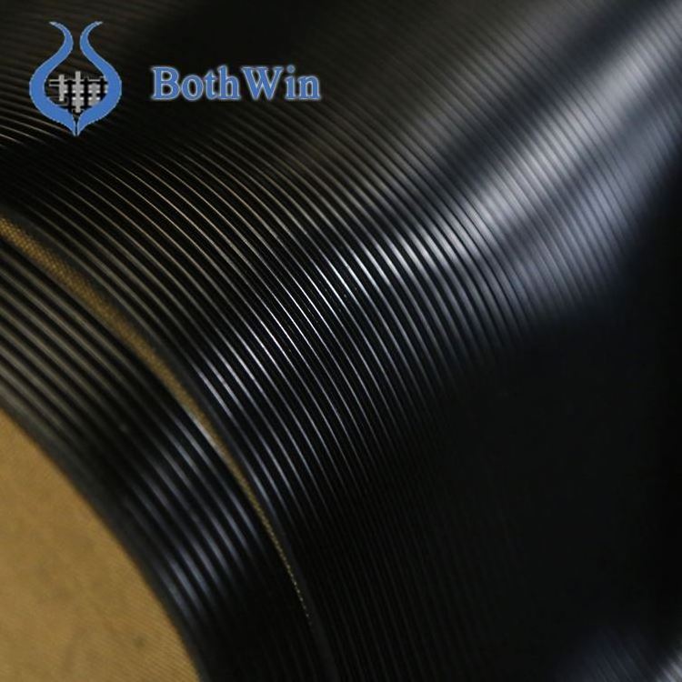 China Fine ribbed rubber sheet / corrugated rubber mat /anti-slip rubber mat