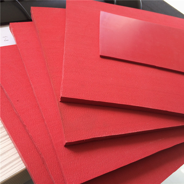 natural gum rubber sheet 45 shore A red slingshot rubber sheeting